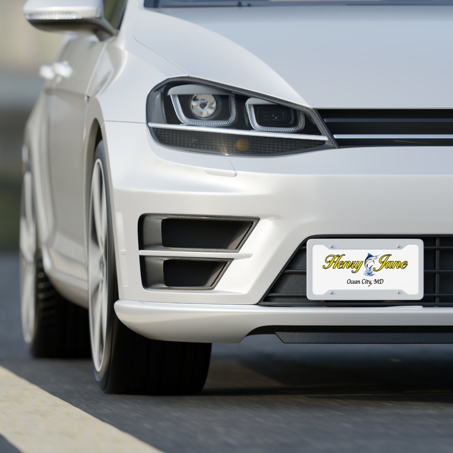 License Plate - 'Henry Jane'