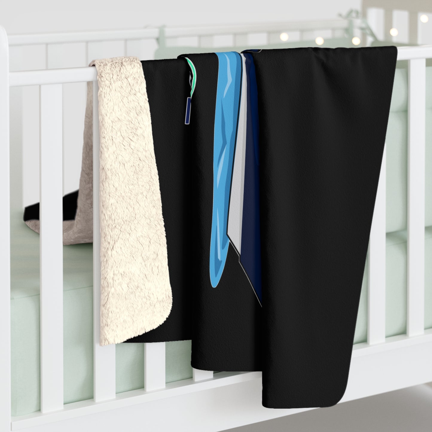 Sherpa Fleece Blanket - One More Drift (Indian River, DE)