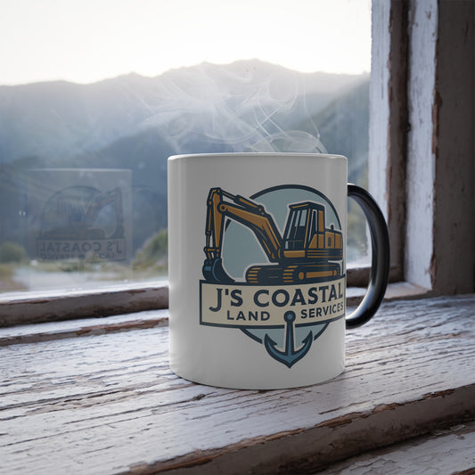 Color-Changing Mug — J's Coastal Land Services 11oz
