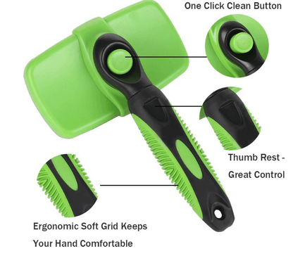 The Furfreeze Self-Cleaning Grooming Brush: The Ultimate Pet Hair Solution