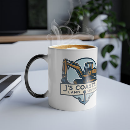 Color-Changing Mug — J's Coastal Land Services 11oz