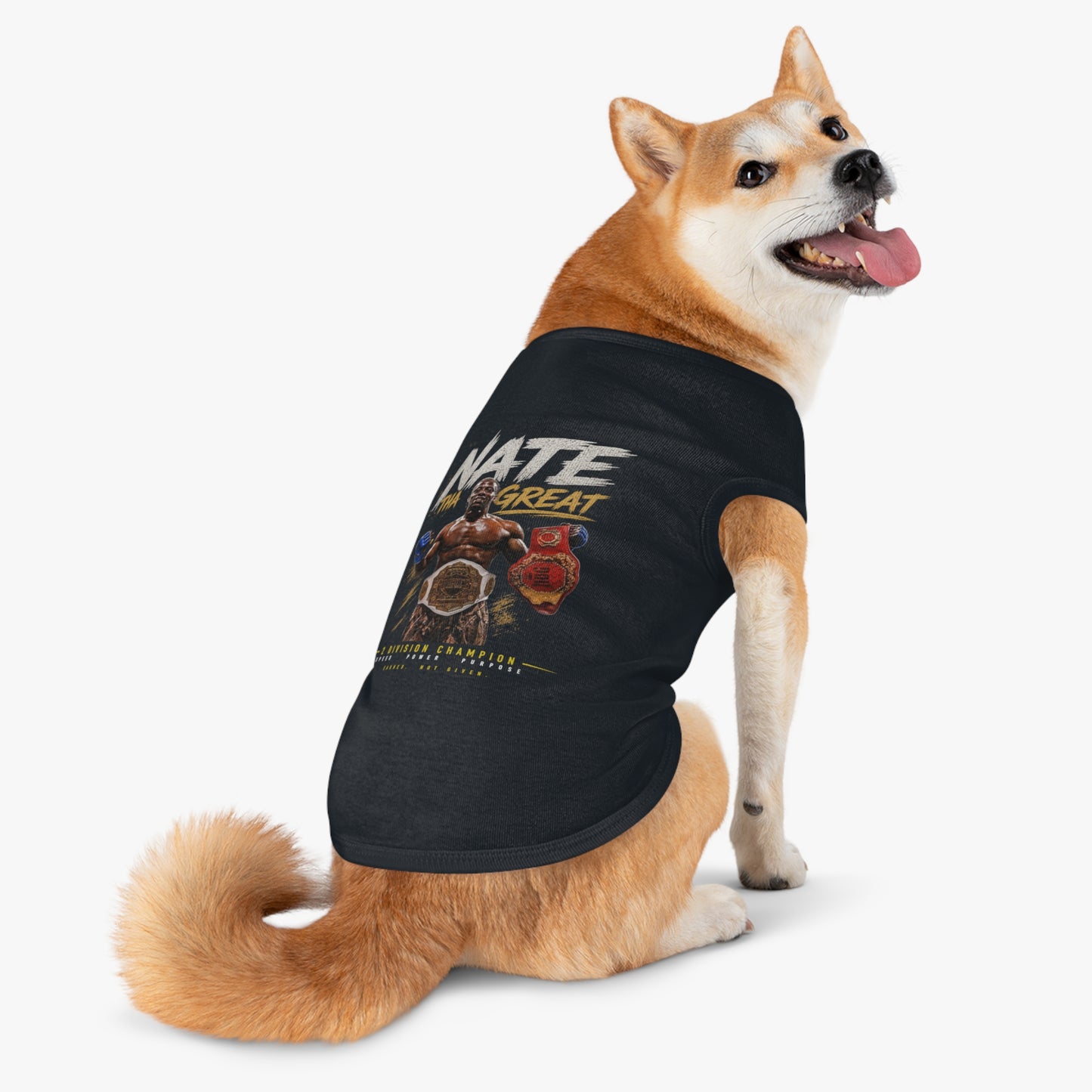 Nate Tha Great Championship Pet Tank Top