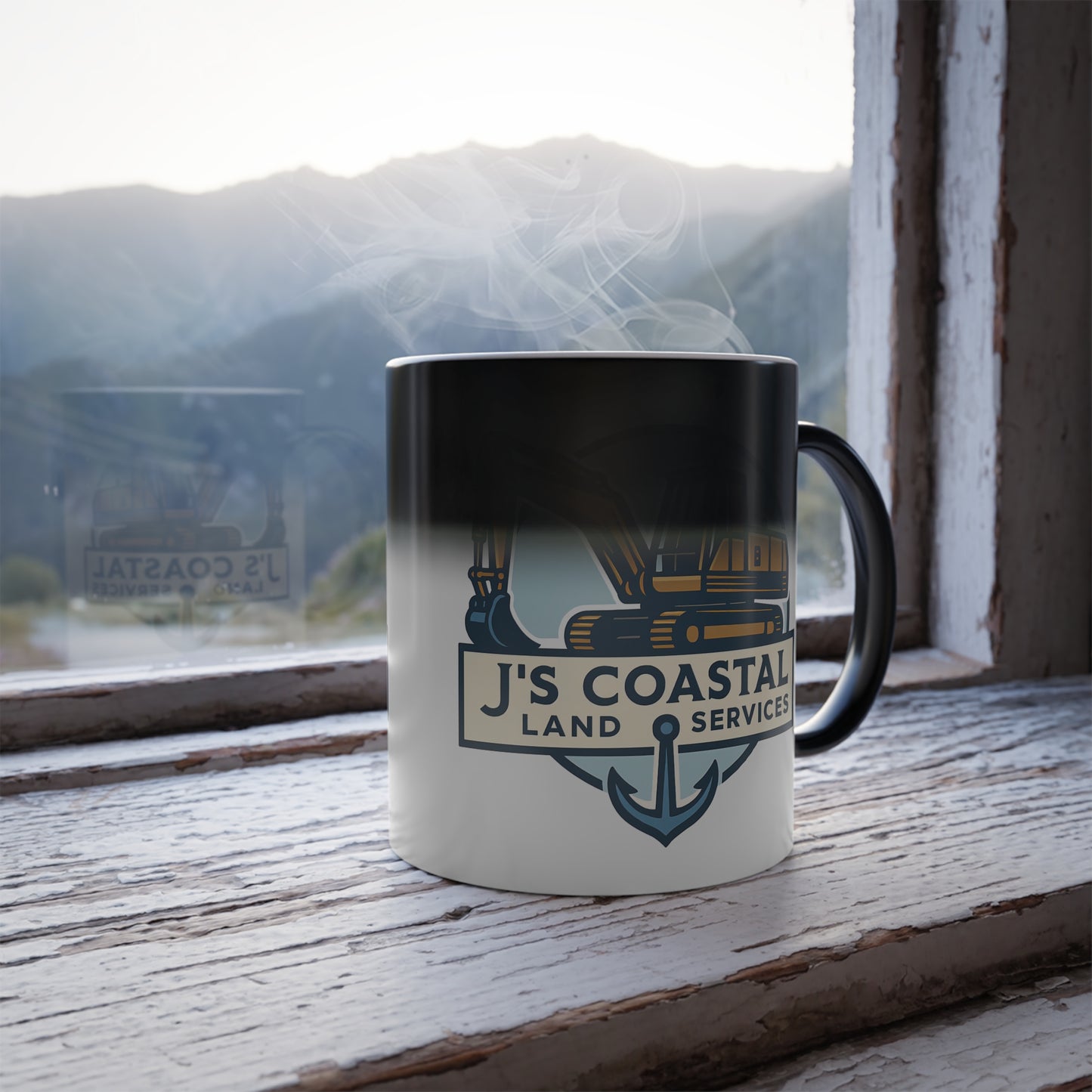 Color-Changing Mug — J's Coastal Land Services 11oz