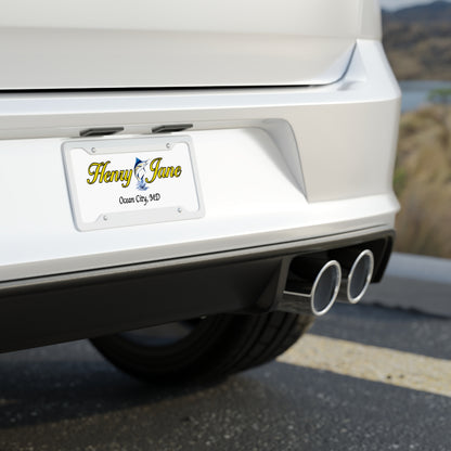 License Plate - 'Henry Jane'