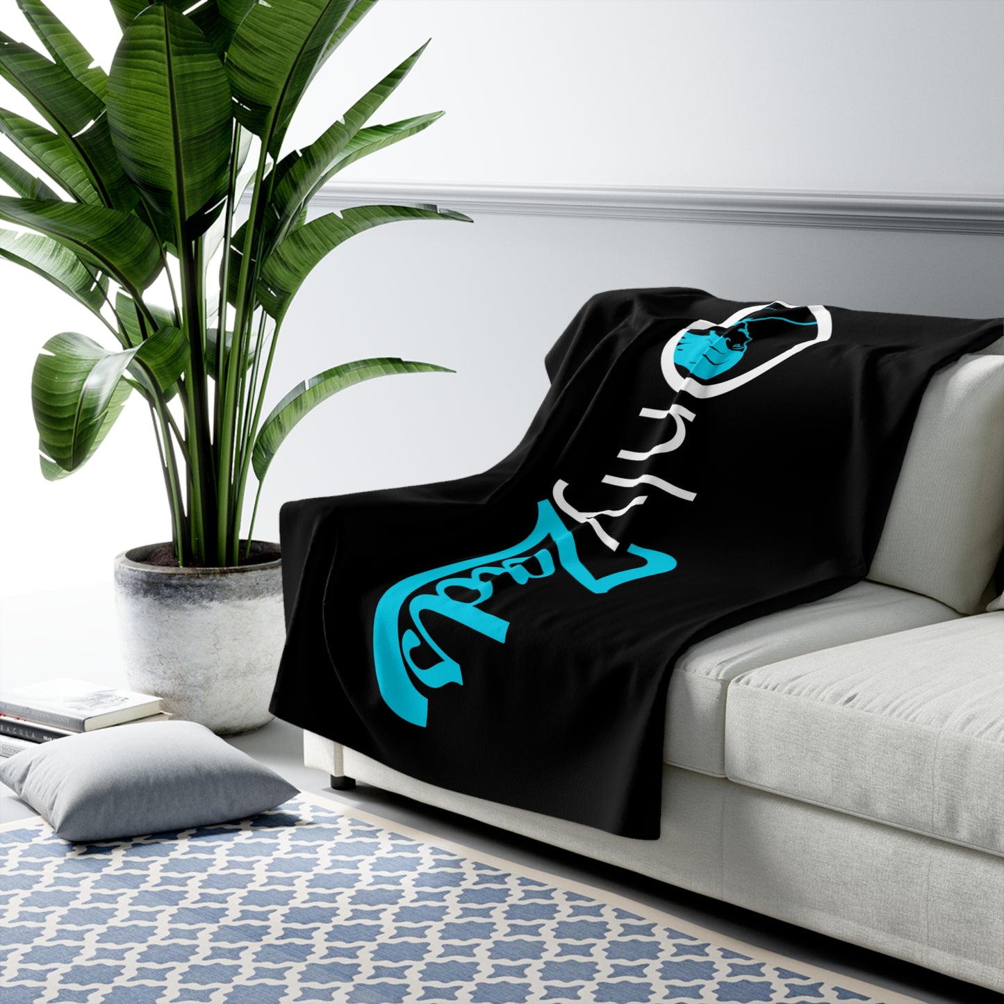 Sherpa Fleece Blanket — "Only Zads"