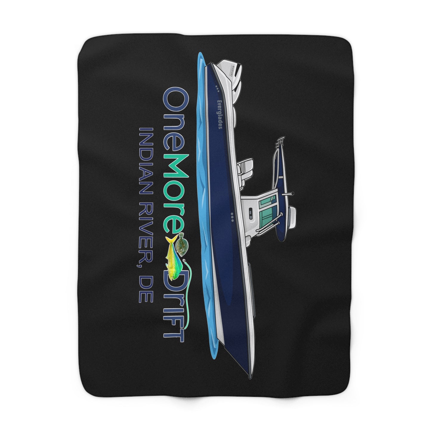 Sherpa Fleece Blanket - One More Drift (Indian River, DE)