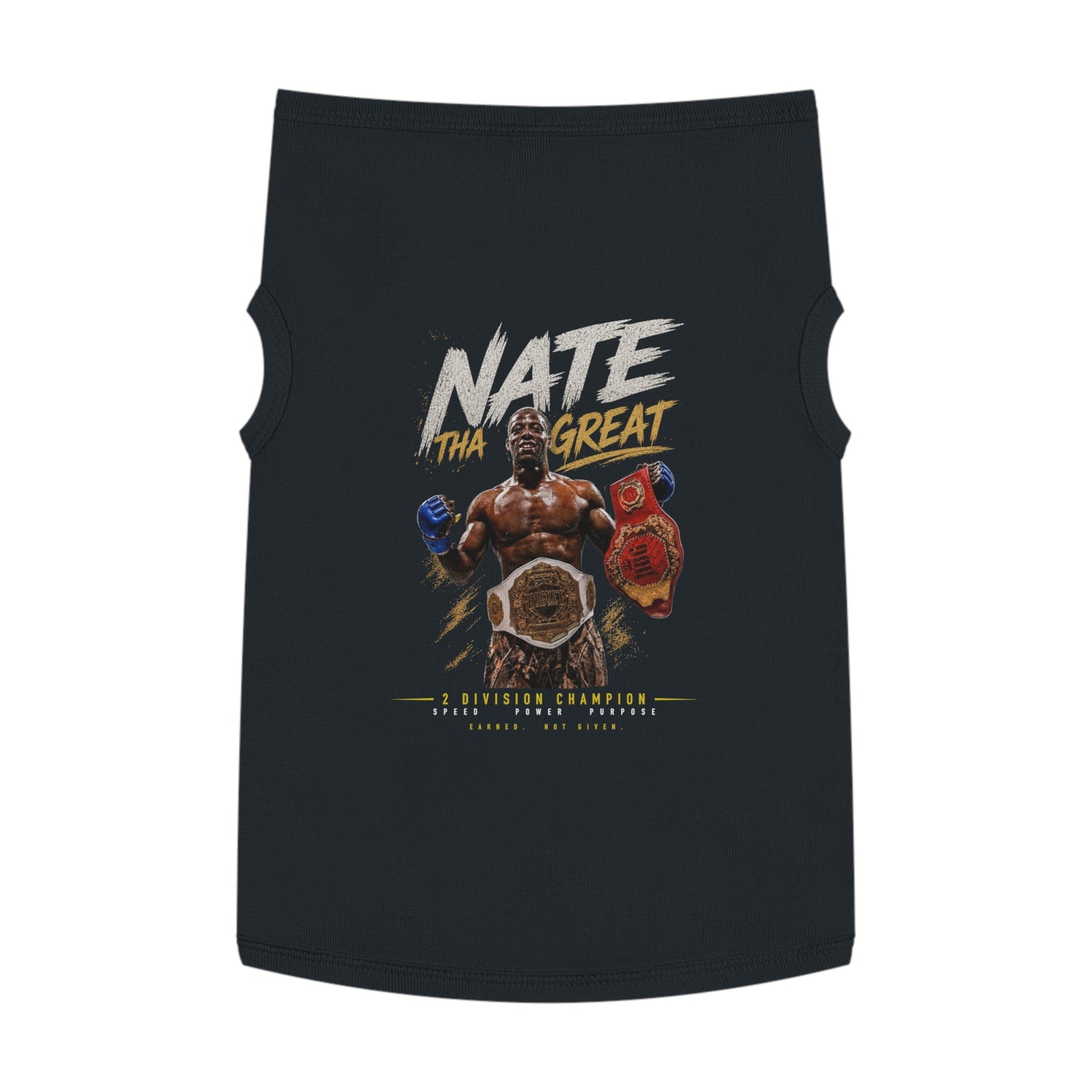 Nate Tha Great Championship Pet Tank Top