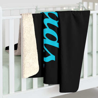 Sherpa Fleece Blanket — "Only Zads"