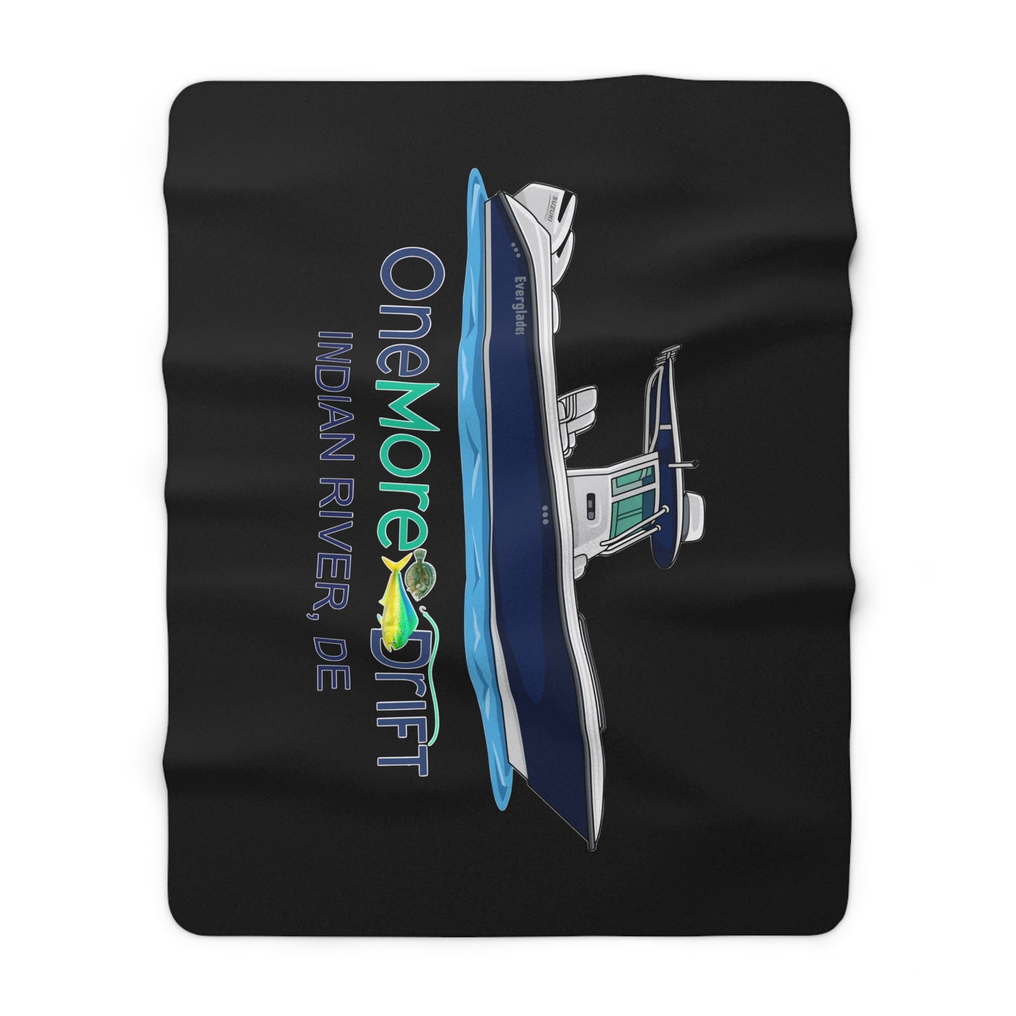 Sherpa Fleece Blanket - One More Drift (Indian River, DE)