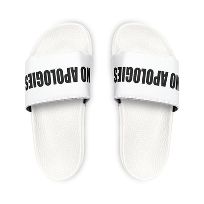 'No Apologies' Slide Sandals