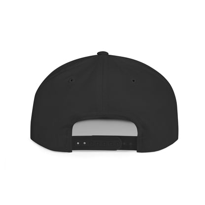 Snapback Hat — "LIVE FCKN GLORIOUS" Bold Embroidered Flat Bill