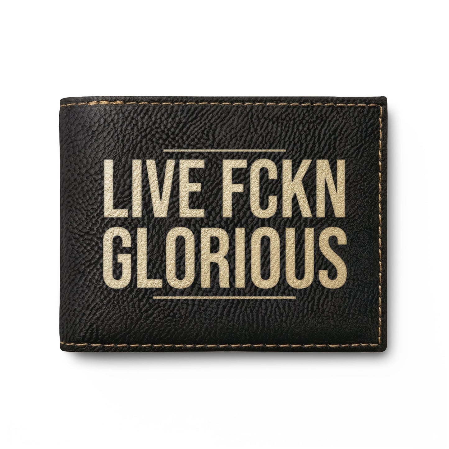 Leather Bi-Fold Wallet