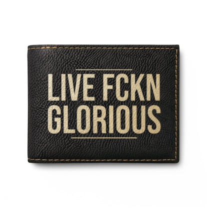 Leather Bi-Fold Wallet