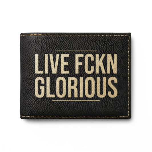 Leather Bi-Fold Wallet