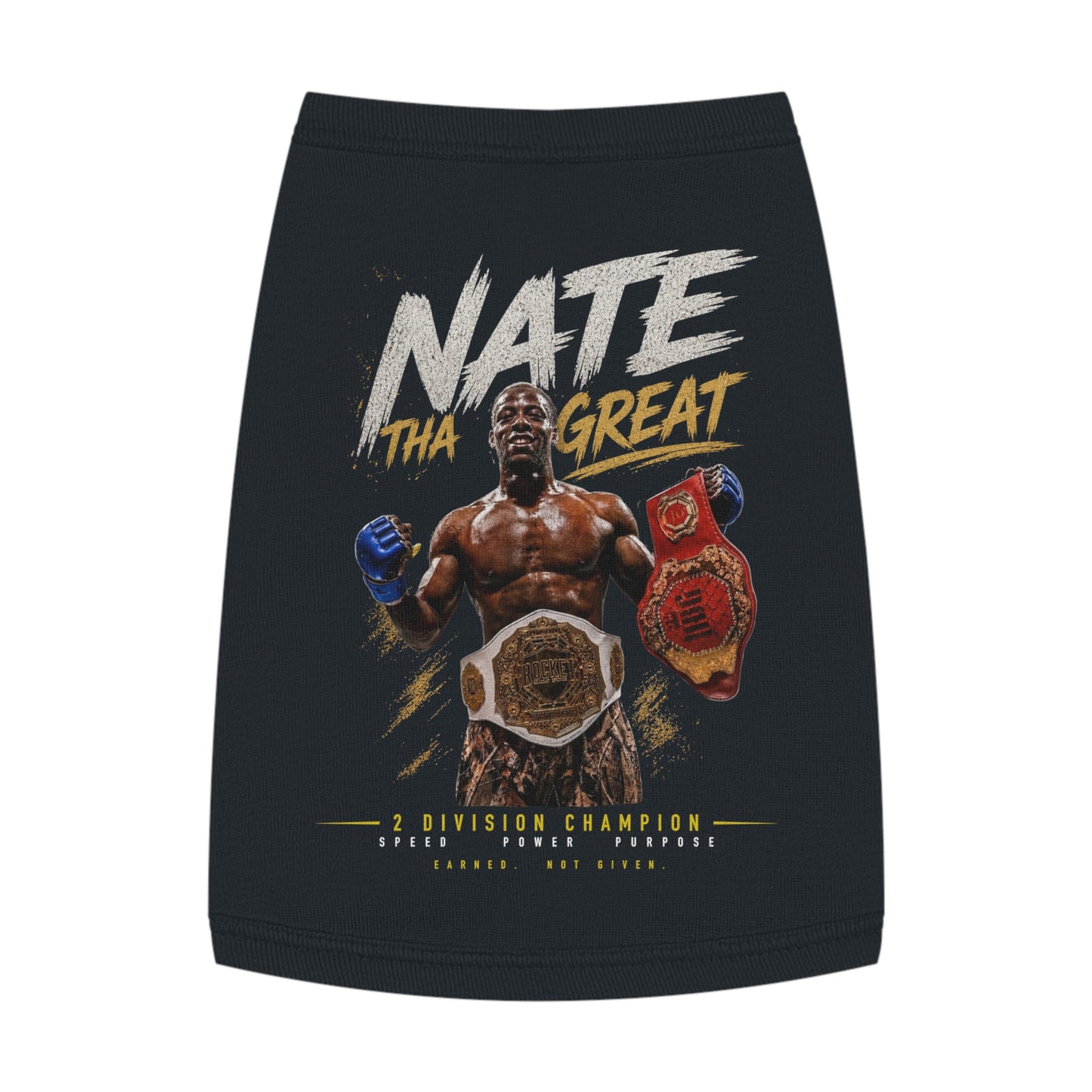 Nate Tha Great Championship Pet Tank Top