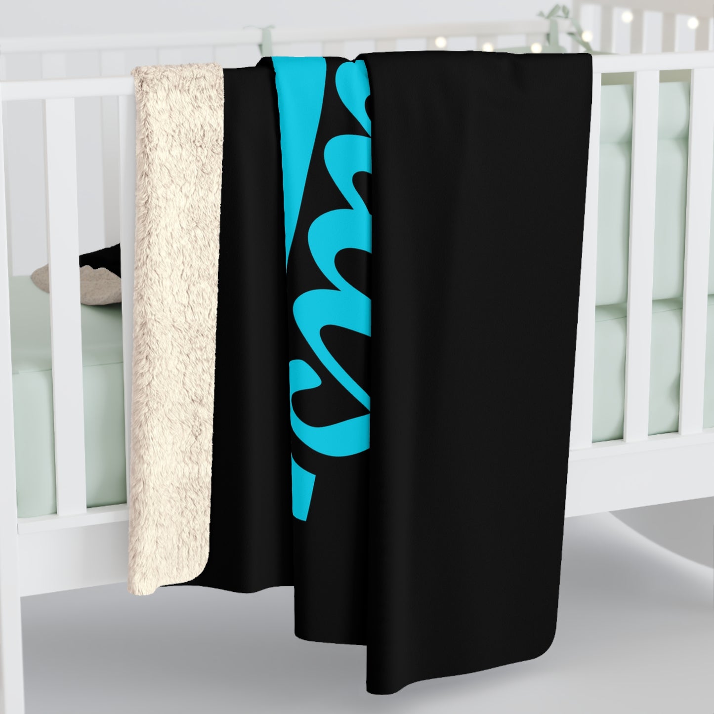 Sherpa Fleece Blanket — "Only Zads"