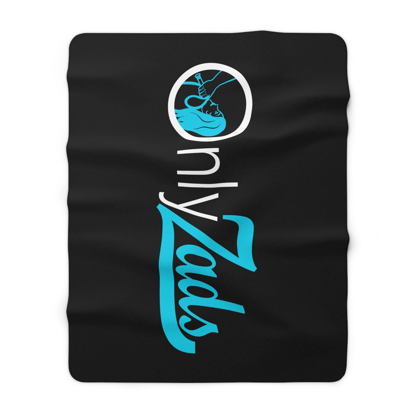 Sherpa Fleece Blanket — "Only Zads"